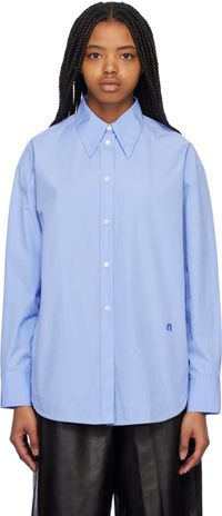 Teurn Studios Blue Droptail Shirt