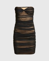 Walter Strapless Knee-Length Sweetheart Dress