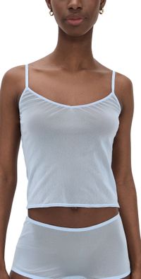 Skarlett Blue Spellbound Mesh Cami Blue Breeze L