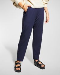 Lightweight Cropped Jersey Pants