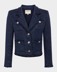 Sylvia Metallic Tweed Jacket