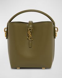 Le 37 Mini YSL Bucket Bag in Smooth Leather