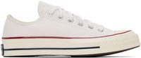 Converse White Chuck 70 Low Top Sneakers