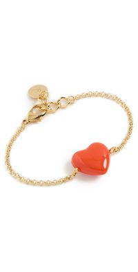 Rachel Comey Harmour Bracelet Coral One Size