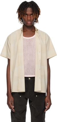 Gimaguas Beige Jake Short Sleeve Shirt