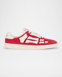Men's Pacific Bones Suede Low-Top Sneakers