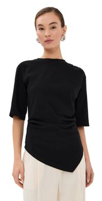 Róhe Re-Invented Twisted T-Shirt Optic White 38