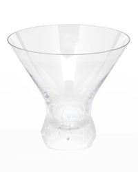 Clear Pebbles Stemless Martini