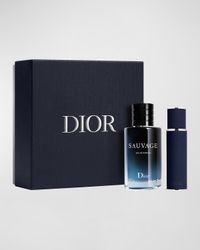 Limited Edition Dior Sauvage Set, Eau de Parfum and Travel Spray