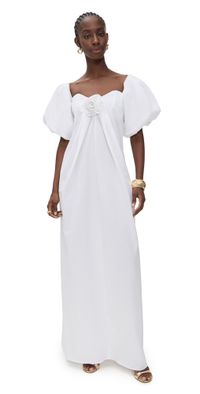 CAROLINE CONSTAS Rylin Dress White L