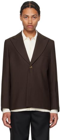 Séfr Burgundy Seydou Blazer
