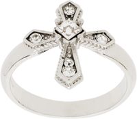 Dolce&Gabbana Silver Cross Ring