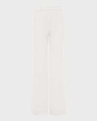 Gavin Wide-Leg Crepe Pants