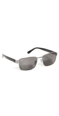 Ray-Ban 0RB3750 Sunglasses Gunmetal One Size