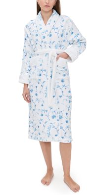Hill House Home The Hotel Robe Blue Botanical XXS/XS