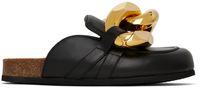 JW Anderson Black Chain Loafers