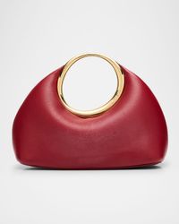 Le Petit Calino Ring Leather Top-Handle Bag
