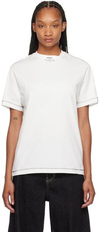 ADER error T-shirt Langle blanc