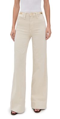 rag & bone Skylar High-Rise Trouser Jeans Sand Stone 27