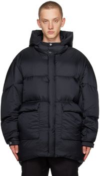 Wooyoungmi Black Quilted Down Jacket