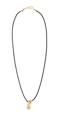 Madewell Double Droplet Pendant Necklace Antique Gold One Size