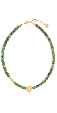 Brinker + Eliza Confetti Necklace Jade One Size