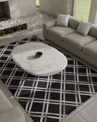 Cobree Hair Hide Rug, 5' x 8'
