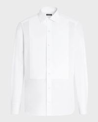 Men's Formal Piquet Evening Shirt
