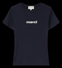 Grace Et Mila - Tee-shirt droit à manches courtes - Taille L - Bleu