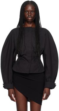 JACQUEMUS Black La Casa 'La chemise Barco' Shirt