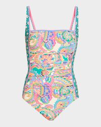 Marilyn Ruched One-Piece Swimsuit