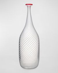 Red Rim White Bottle