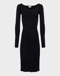 Felizia Long-Sleeve Knit Dress