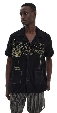 Tombolo 'Big Brut' Cabana Shirt Black M