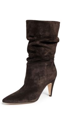 Gianvito Rossi Elise Camoscio Stivale Boots Moka 36.5
