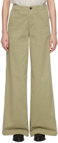 rag & bone Kahki Sofie Trousers