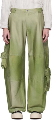 Collina Strada Green Lawn Cargo Pants