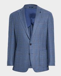Men's Delrose Windowpane Soft Sport Coat