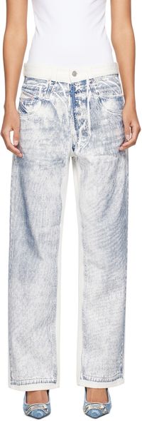 Diesel Jean 2001 D-Macro blanc