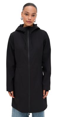Rains Suva Hardshell Long Jacket Black XL
