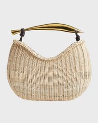 Small Sardine Cage Top-Handle Bag