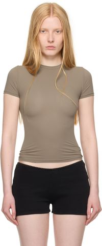 SKIMS Taupe Fits Everybody T-shirt
