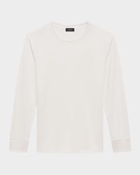 Men's Essential Tee Long Sleeve in Anemone Milano