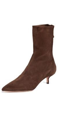 Aquazzura Montmartre Booties 50mm Espresso 40
