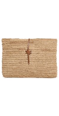 Manebi Clutch Tan One Size