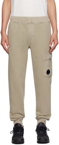 C.P. Company Khaki Diagonal Sweatpants