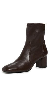 Stuart Weitzman Lucie Booties Walnut 9