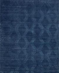 Brunello Hand-Loomed Navy Rug, 4' x 6'