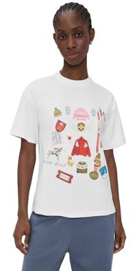 Never Fully Dressed Ski Tee Cream XS