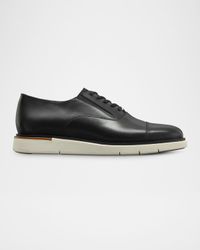Men's Carson Leather Slip-On Oxford Sneakers